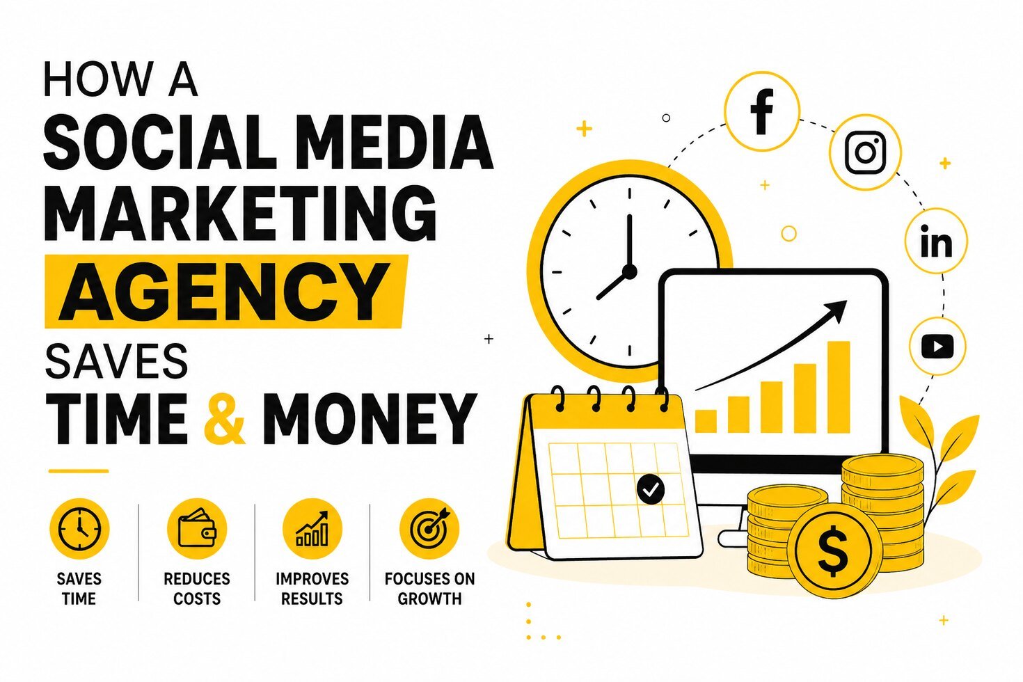 How a Social Media Marketing Agency Saves Time and Money