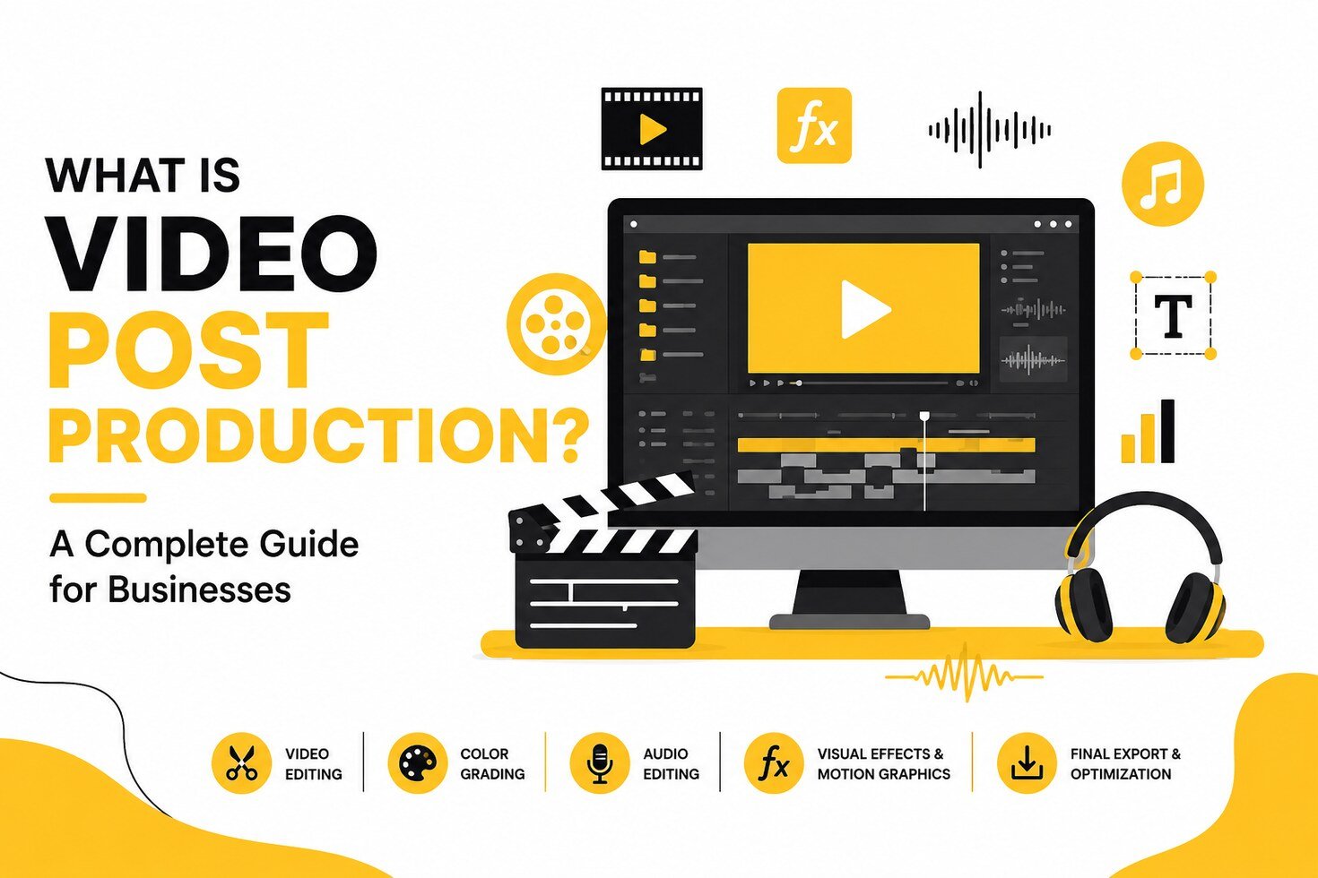 What Is Video Post Production? A Complete Guide for Businesses