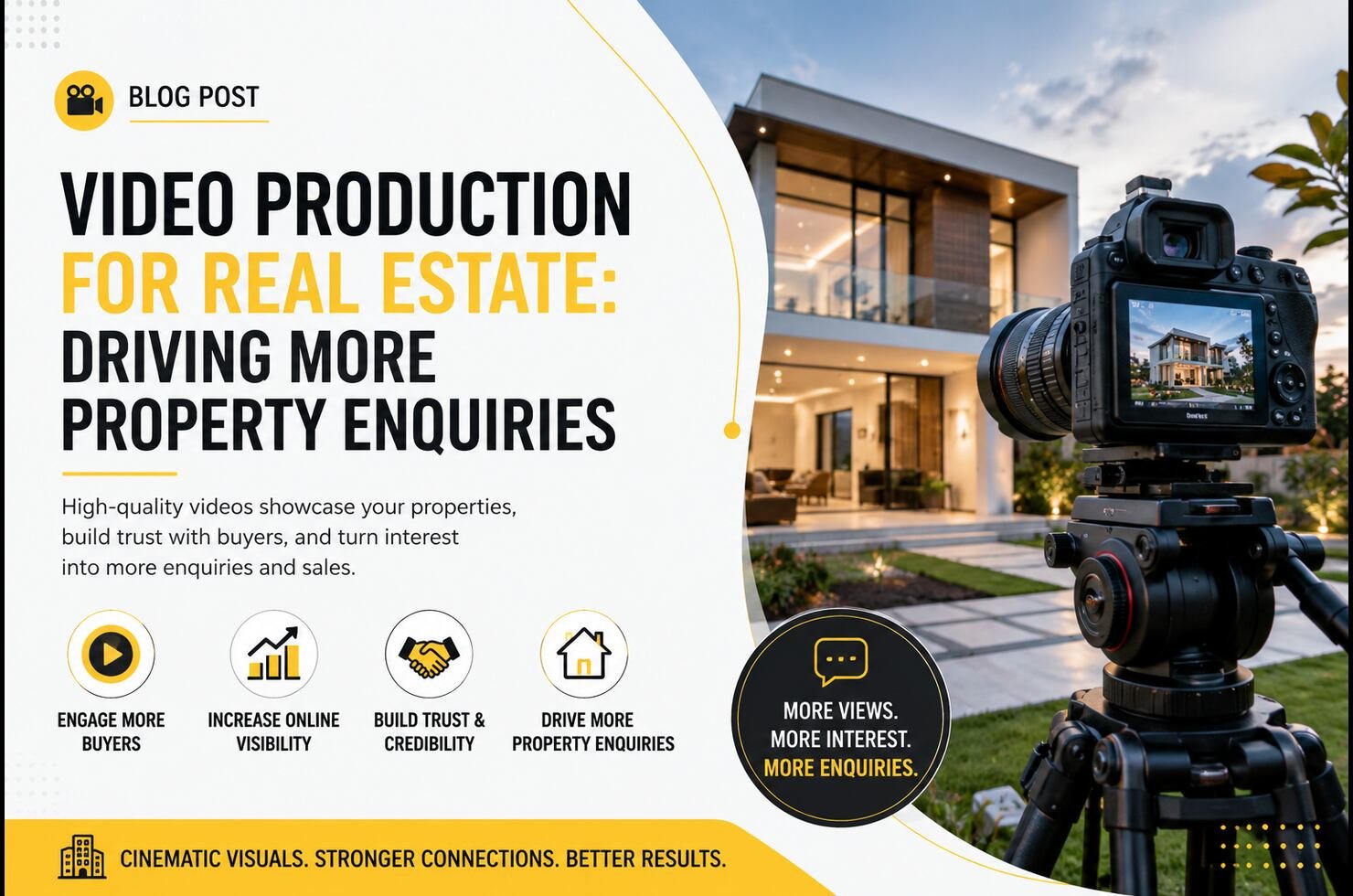 Video Production for Real Estate: Driving More Property Enquiries