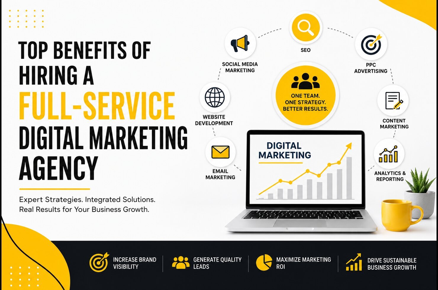 Top Benefits of Hiring a Full-Service Digital Marketing Agency