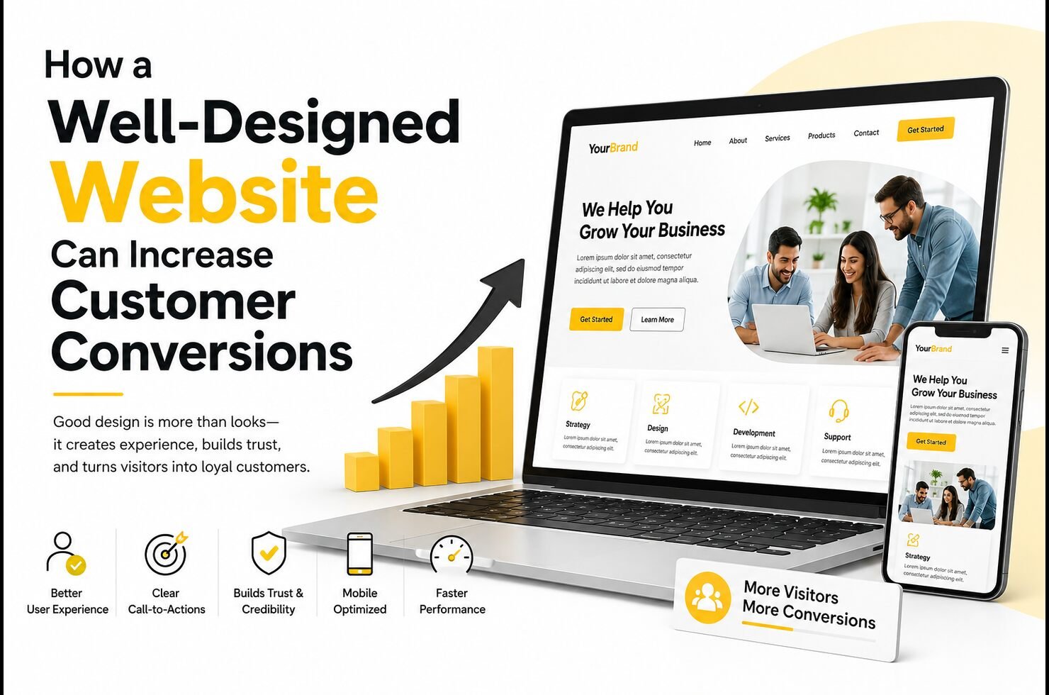 How a Well-Designed Website Can Increase Customer Conversions