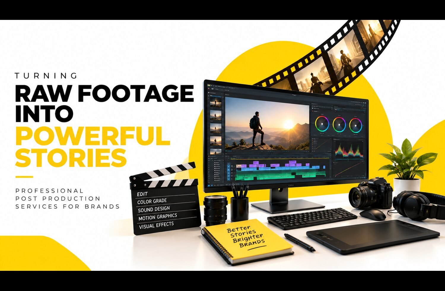 Why Professional Post Production Services Matter for Powerful Brand Videos