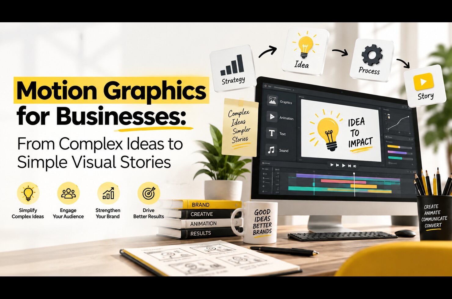 Motion Graphics for Businesses: From Complex Ideas to Simple Visual Stories